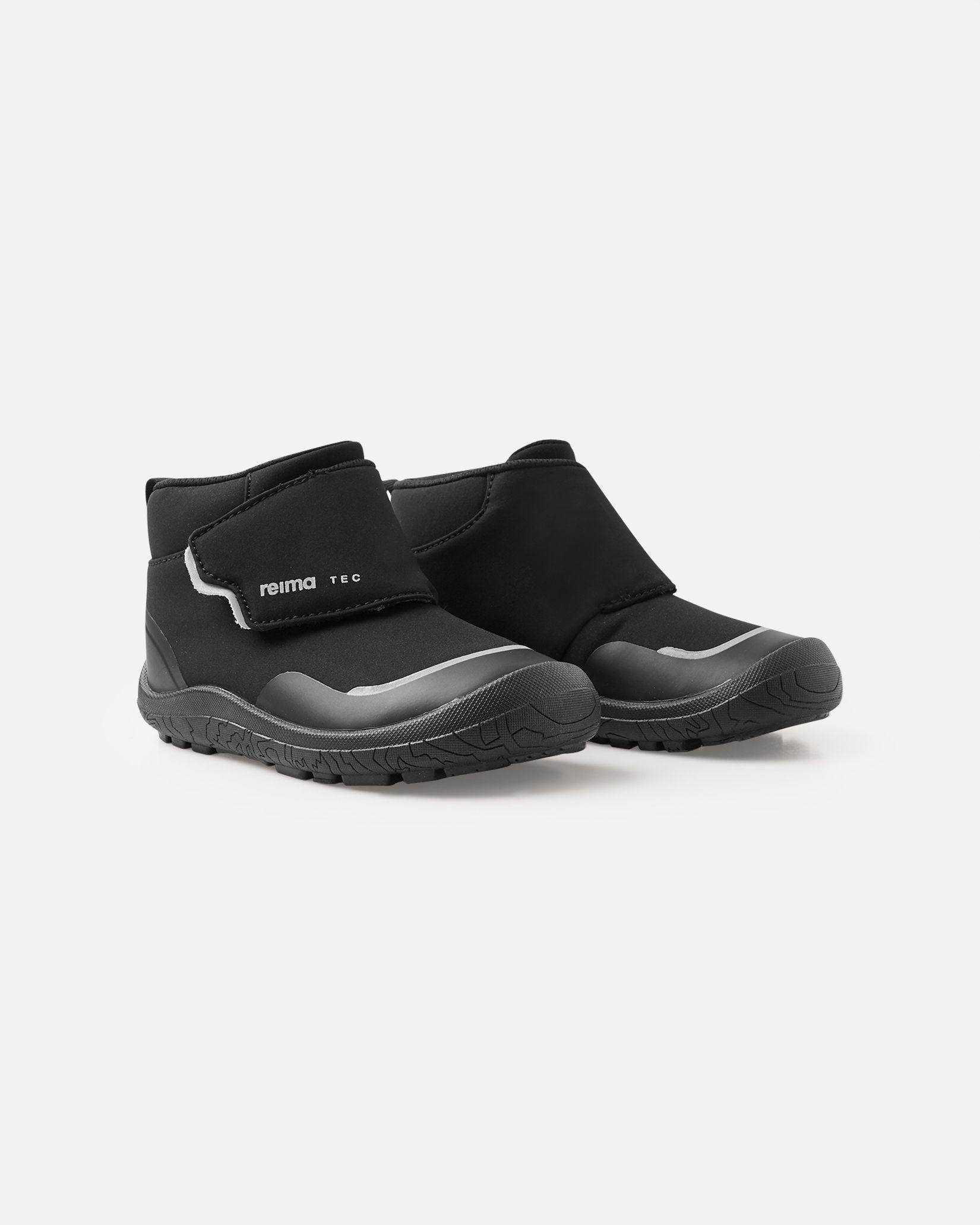 Ботинки детские демисезонные Reima Tec Barefoot Hyppii 5400144A-9990 р. 30/19 см Черный (2771000407)