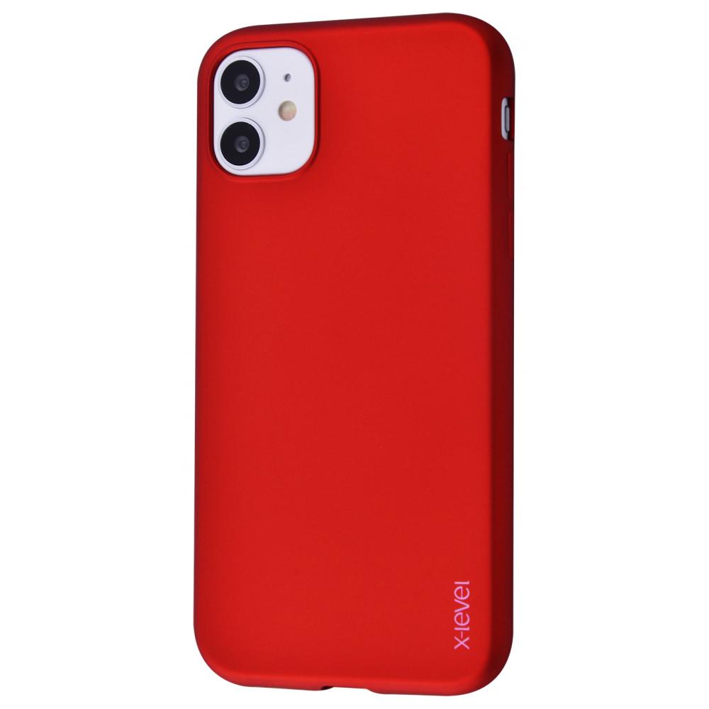 Чохол X-Level Guardian Series TPU для iPhone 11 Red