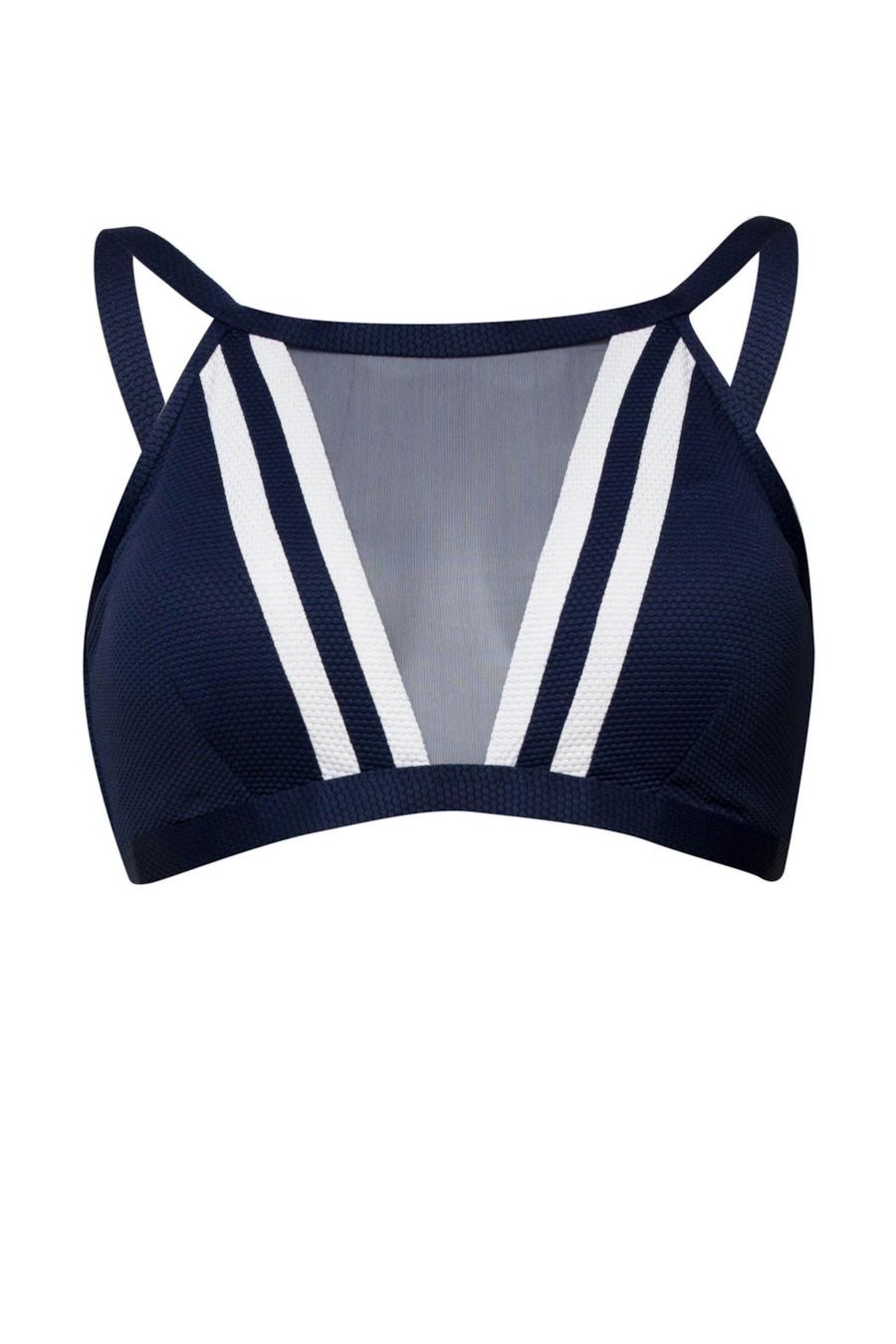 Верх купальника з м'якою чашкою Marc&Andre 52B Синій (66001) - фото 2 Верх купальника з м'якою чашкою Marc&Andre 52B Синій (66001) - фото 2