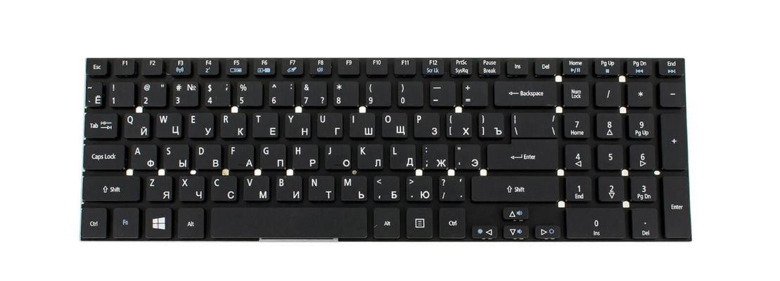 Клавиатура для ноутбука Acer Aspire 5755G матовая (KB.I170A.402)