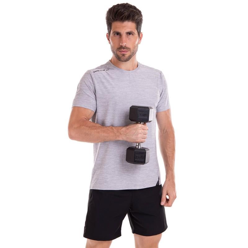 Гантель цільна LN-1205 шестигранна 75 кг Срібний (56508164) - фото 5 Гантель цільна LN-1205 шестигранна 75 кг Срібний (56508164) - фото 5