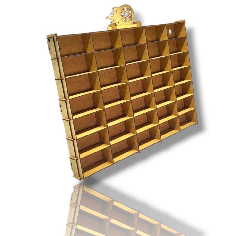 Полка деревянная для автомоделей 48х30 см. (23463150)