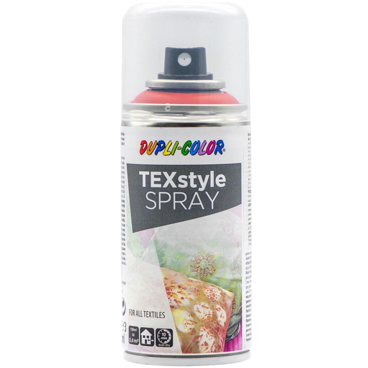 Фарба для тканини та текстилю Dupli Color TexStyle 150 мл Червоний