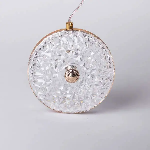 Гирлянда штора сетевая LED с объемными фигурками Бриллиант 3х0,9 м 6 ламп Теплый желтый (6L3MDIA) - фото 15