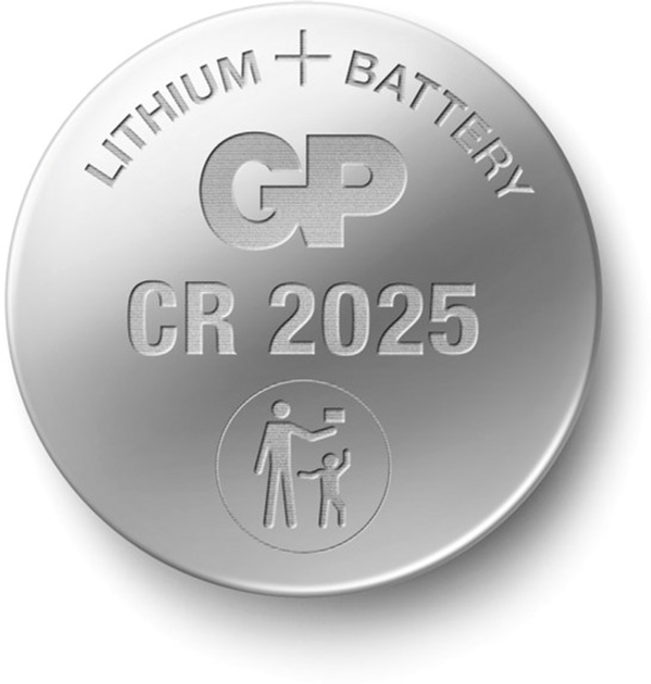 Батарейка GP Lithium Button Cell 3.0V CR2025 (3565) - фото 1