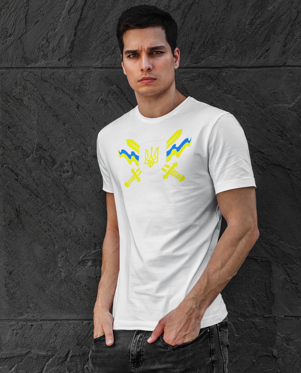 Футболка мужская Mishe 11000193 с принтом L Белый (75212995) - фото 2 Футболка мужская Mishe 11000193 с принтом L Белый (75212995) - фото 2