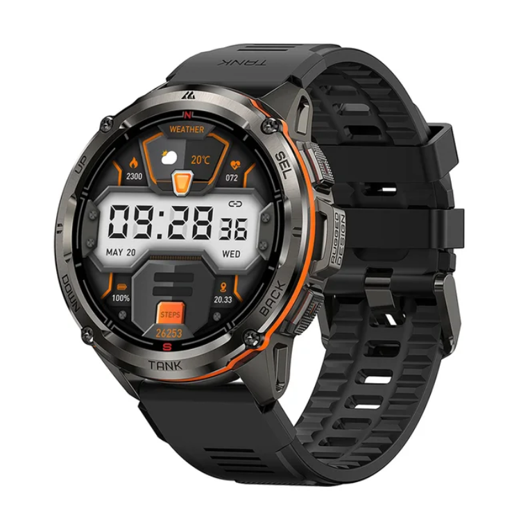 Смарт-годинник KOSPET TANK T3 ULTRA GPS Black (1077-0295) - фото 4