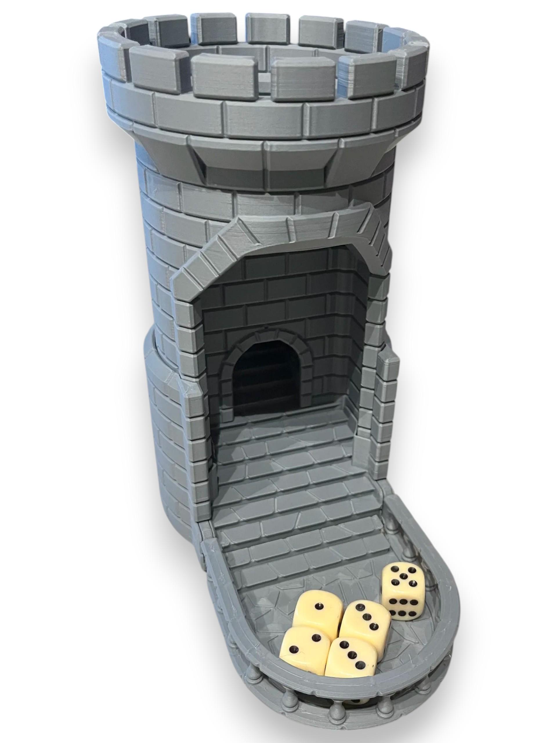 Башня для настольных игр Dice Tower SmashGate Серый (0699-1) - фото 4