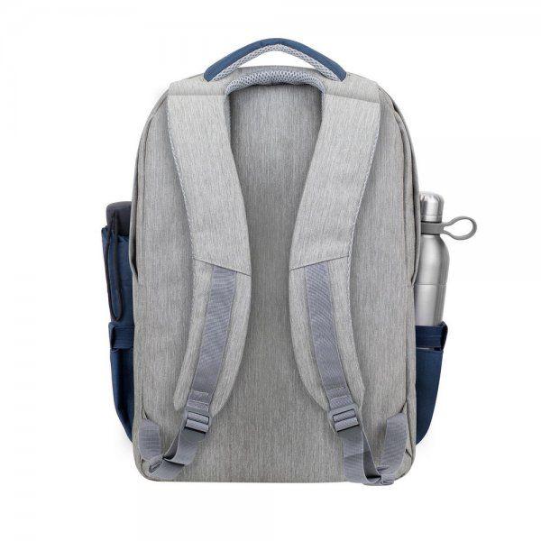 Рюкзак для ноутбука RivaCase Prater 7567 17,3" Grey/Dark Blue (1390622) - фото 23 Рюкзак для ноутбука RivaCase Prater 7567 17,3" Grey/Dark Blue (1390622) - фото 23