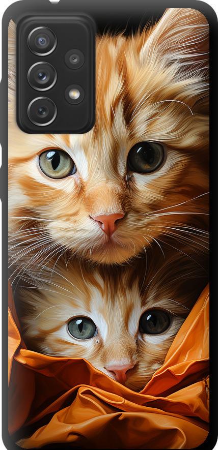 Чехол на Samsung Galaxy A72 A725F Котики 2 (5664b-2247-42517)