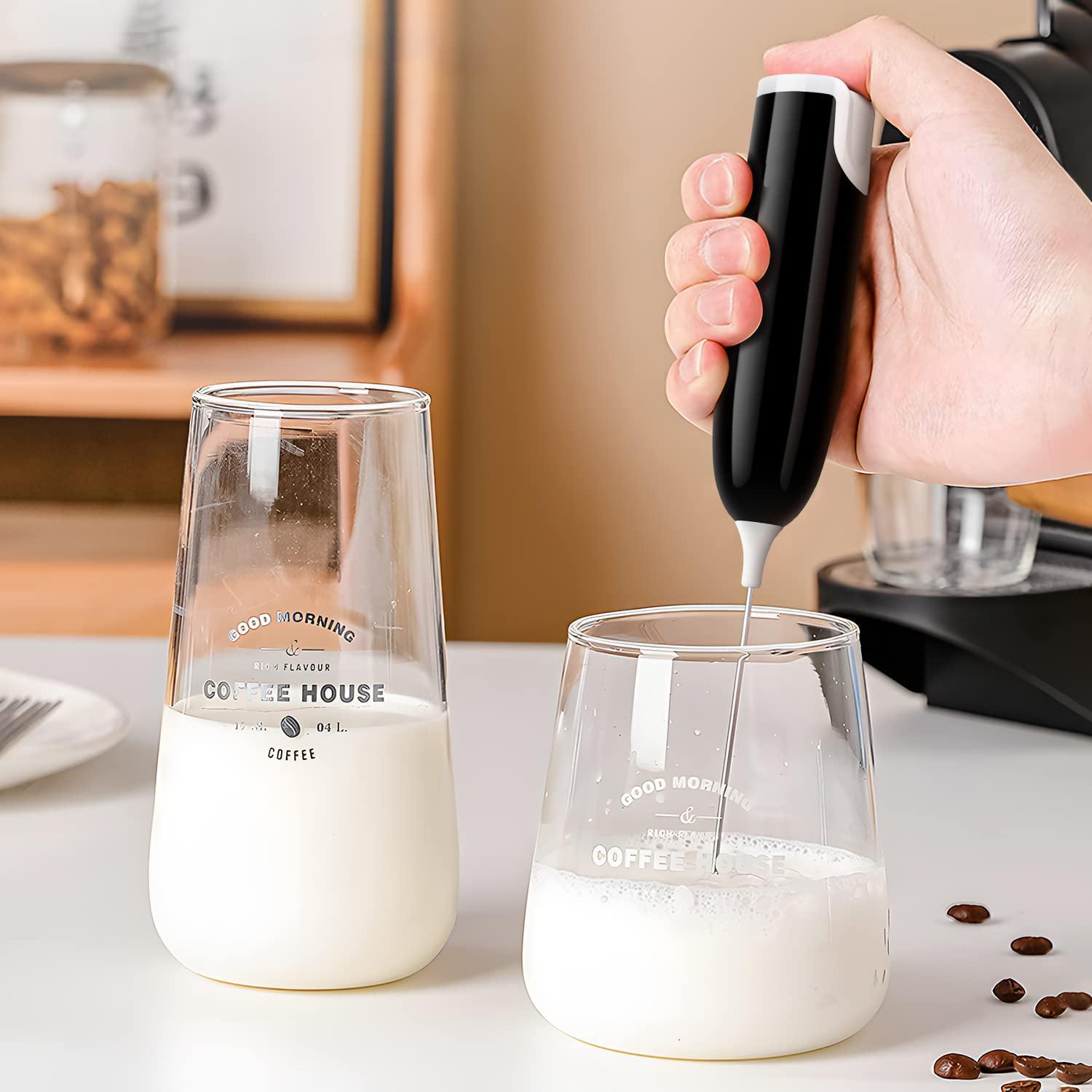 Капучинатор электрический Lecot 1501 Milk Frother Черно-белый - фото 2