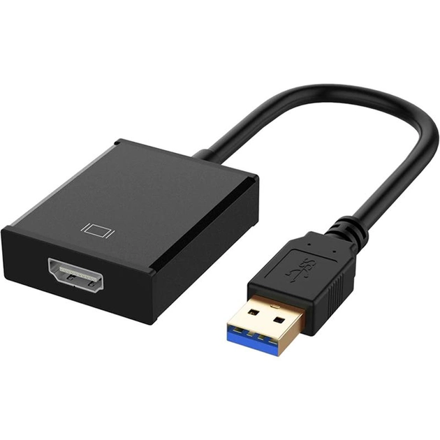 Переходник-конвертер для монитора USB 3.0 AM - HDMI AF