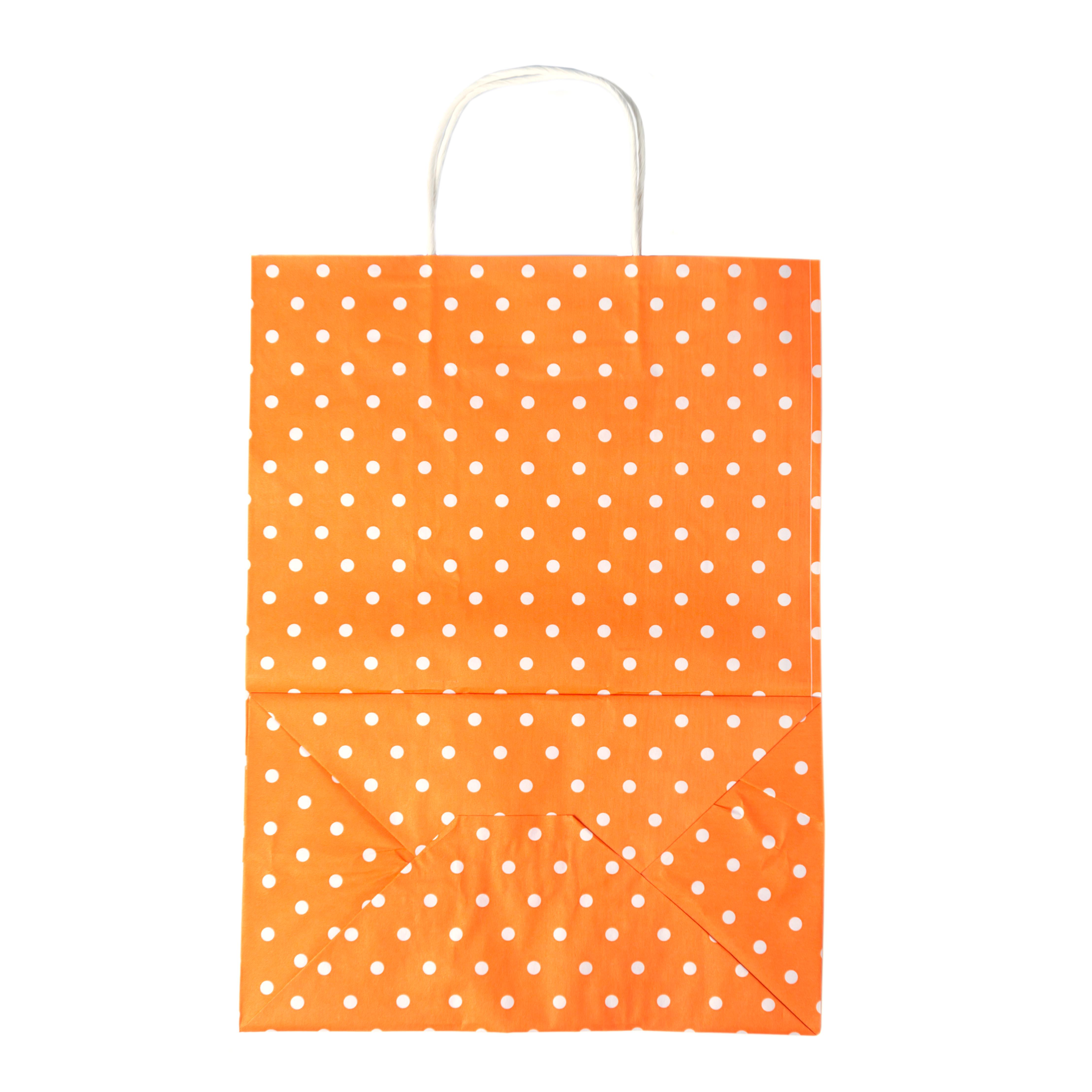 Бумажный пакет с кручеными ручками Eko-kraft 260х150х350 мм 30 шт. Оранжевый - фото 3 Бумажный пакет с кручеными ручками Eko-kraft 260х150х350 мм 30 шт. Оранжевый - фото 3