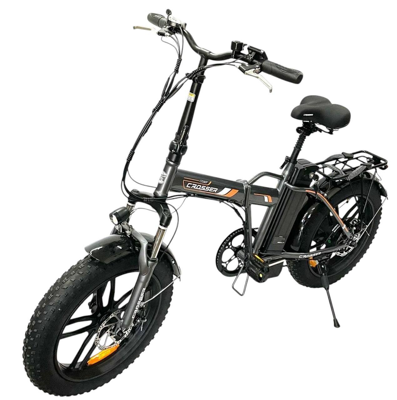 Электровелосипед фетбайк складной Crosser COMP 20" 36V 350W 13AH (29878732)