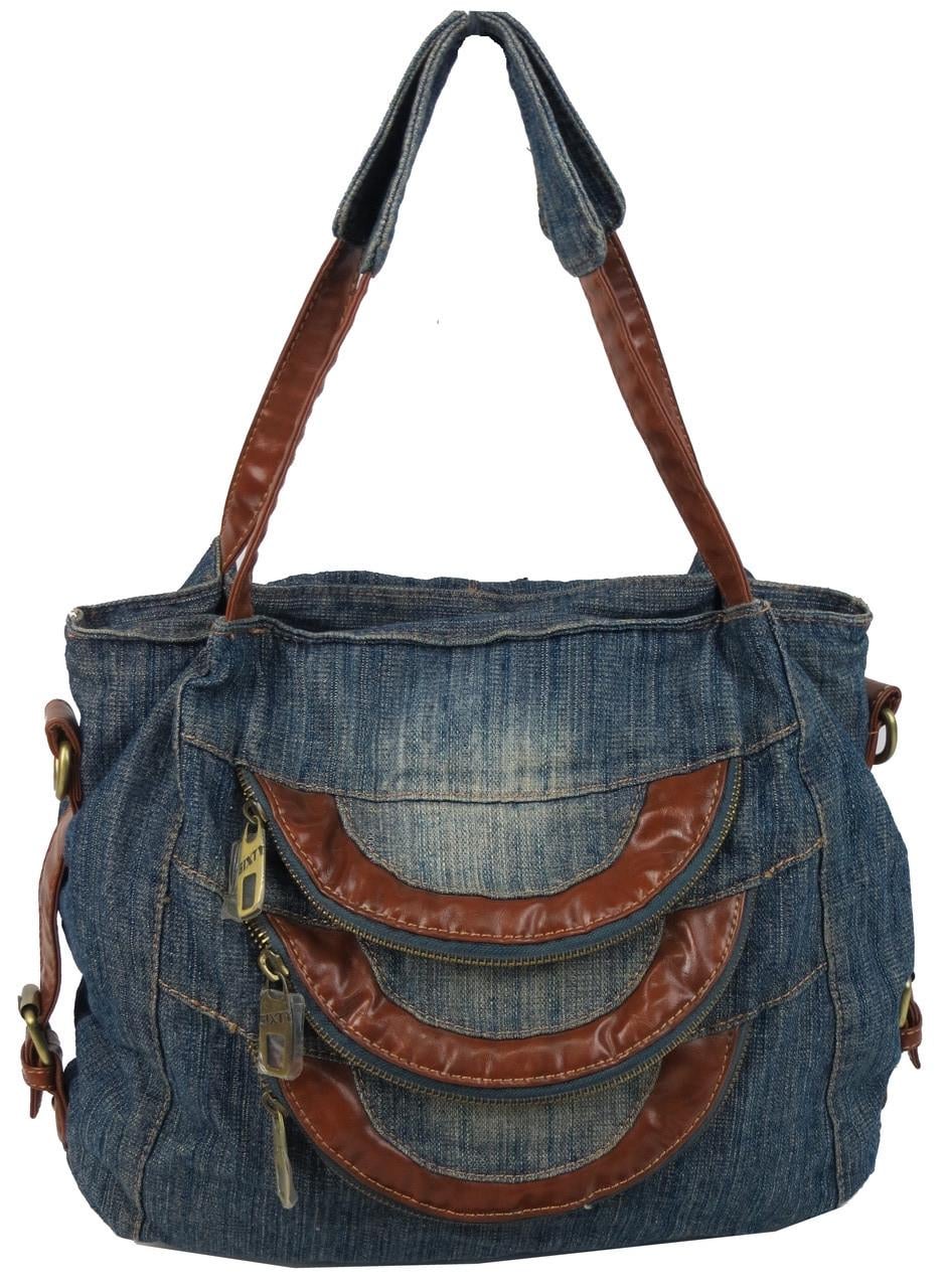 Сумка женская джинсовая Miss Sixty Jeans6075 Синий