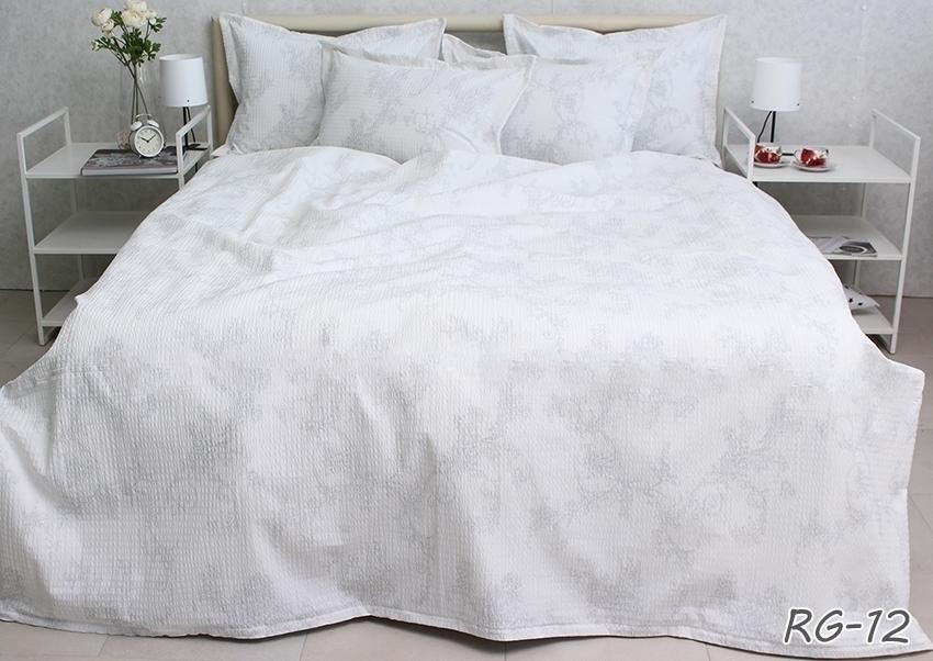 Комплект постільної білизни Ranforce Gofre RG-12 сімейний наволочки 70x70 см