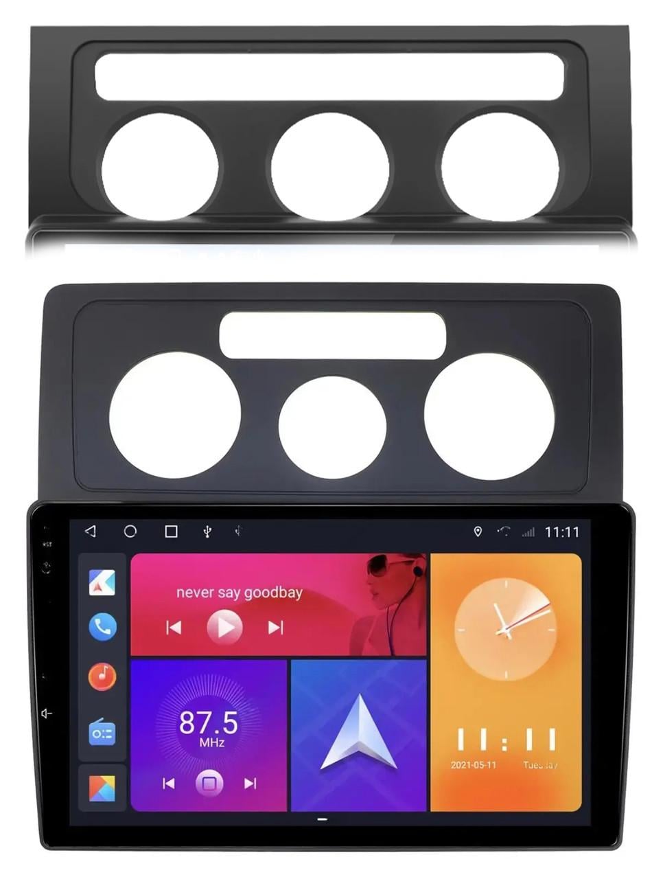 Автомагнитола для Volkswagen Touran Caddy III 2K 2004-2010 7862 8 ядер/4G/DSP/CarPlay/Android/QLED (М-ФТн-10-Т6)