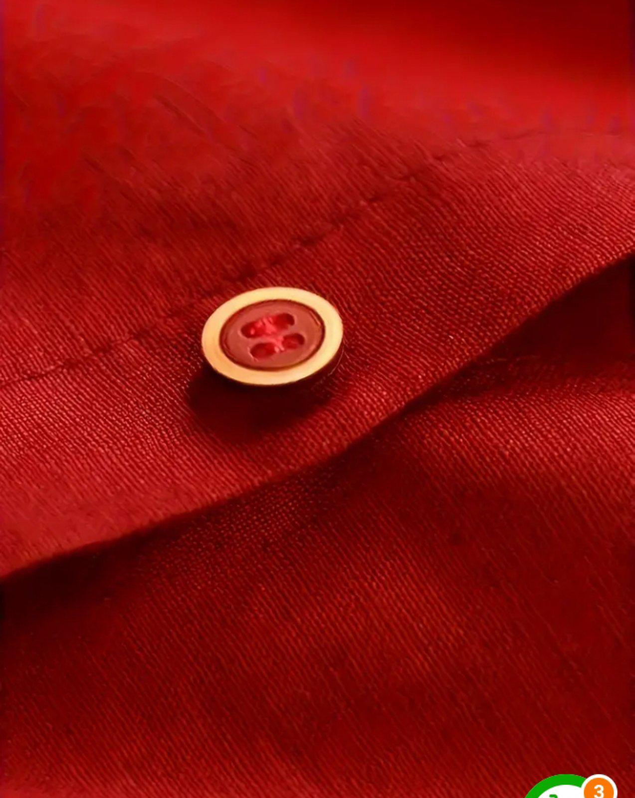 Сукня лляна р. 50 Червоний (00206) - фото 3 Сукня лляна р. 50 Червоний (00206) - фото 3