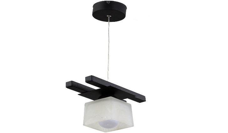 Люстра подвесная Sirius PR металлическая на 1 плафон Черный (1003/1)