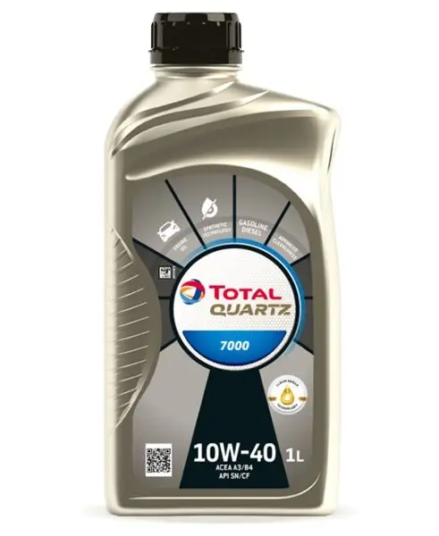 Моторное масло Total Quartz 7000 10W-40 1 л (216674)