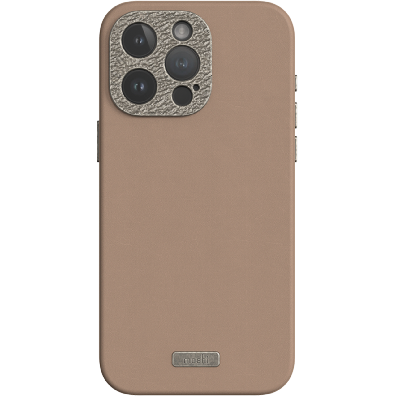 Чохол накладка Moshi Napa Slim Hardshell Case with MagSafe for iPhone 15 Pro Max Woodsmoke Brown (99MO231108) - фото 2