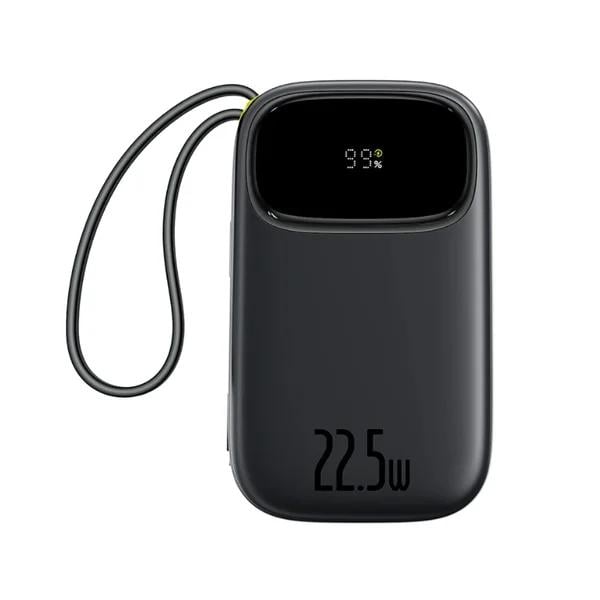 Повербанк BASEUS EnerFill FC31 20000 mAh 22,5W Li-pol со встроенным кабелем Cosmic Black (P10082107123-00)