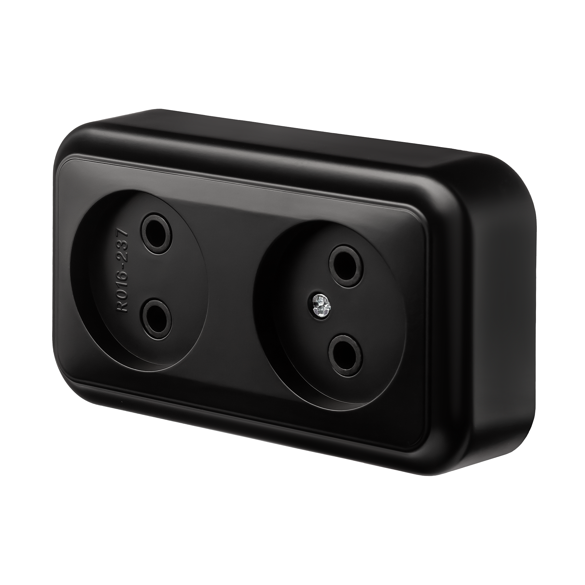 Розетка двухместная MARSHEL MAGLEV RO16-237 Negro Розетка двухместная MARSHEL MAGLEV RO16-237 Negro