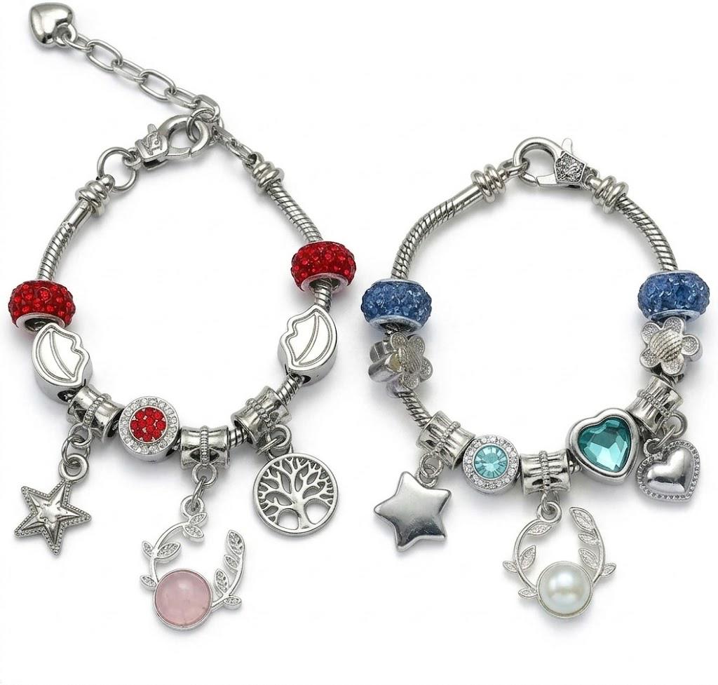 Комплект браслетов в стиле Pandora серия 1 Fairy Charm 2 шт. (2104619252)