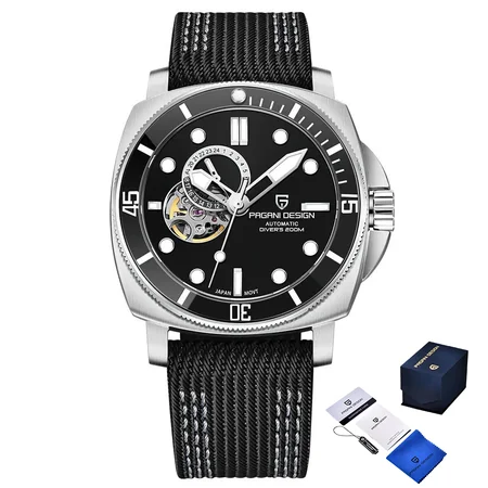 Наручные часы Pagani Design PD-1736 Silver/Black