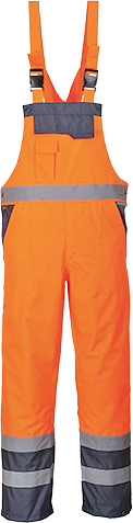 Полукомбинезон XL Оранжевый/Темно-синий