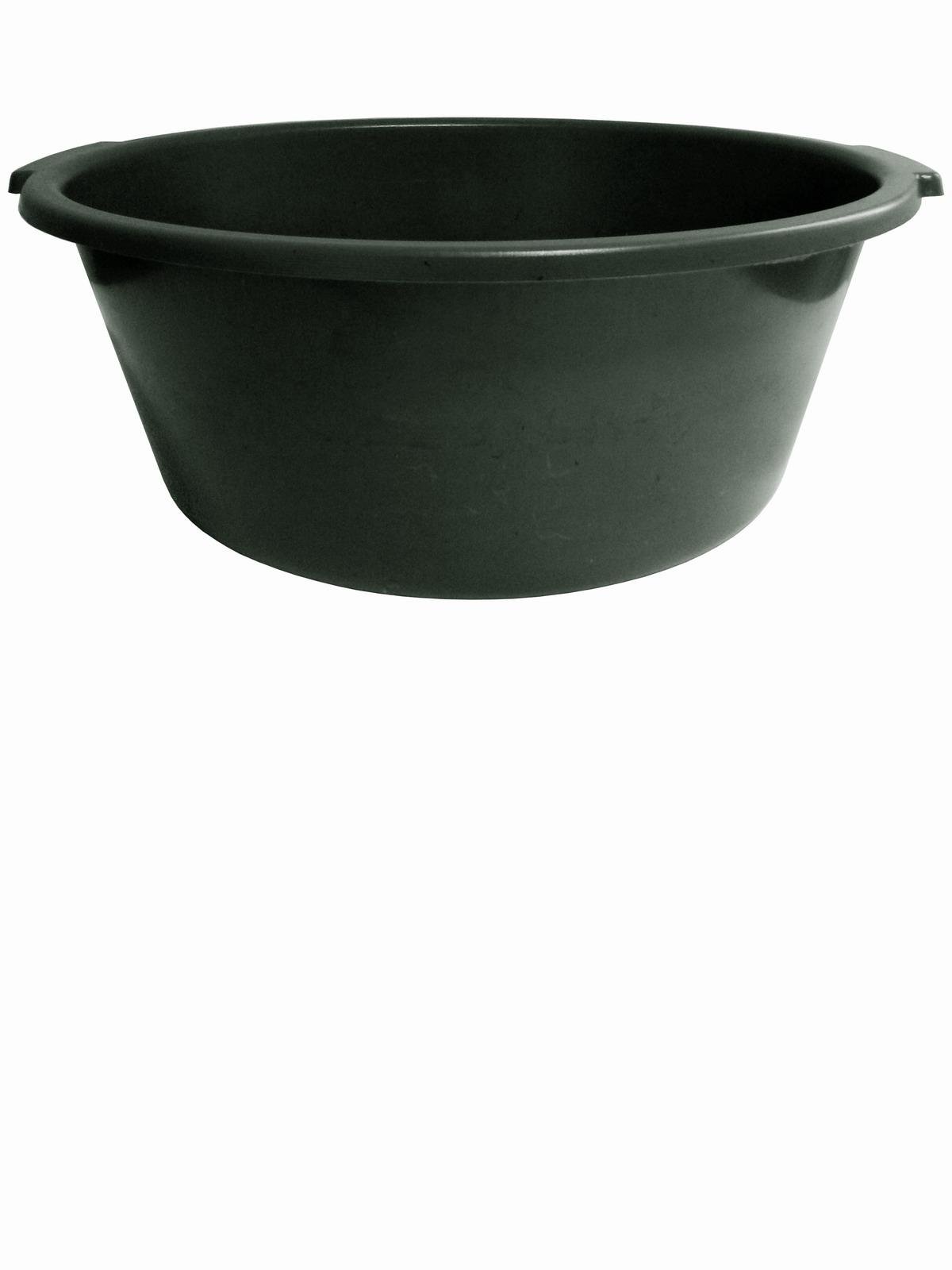 Таз господарський 15 л Чорний (13421)