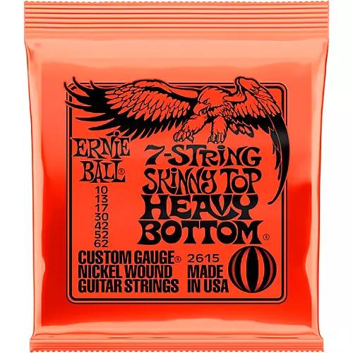 Струны для гитары Ernie Ball 2615 10-62 7-string Skinny Top Heavy Bottom