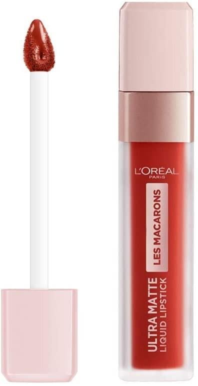 Помада для губ матирующая L'Oreal Paris Les Macaron 832 Strawberry Sauvage 7,6 мл (60)