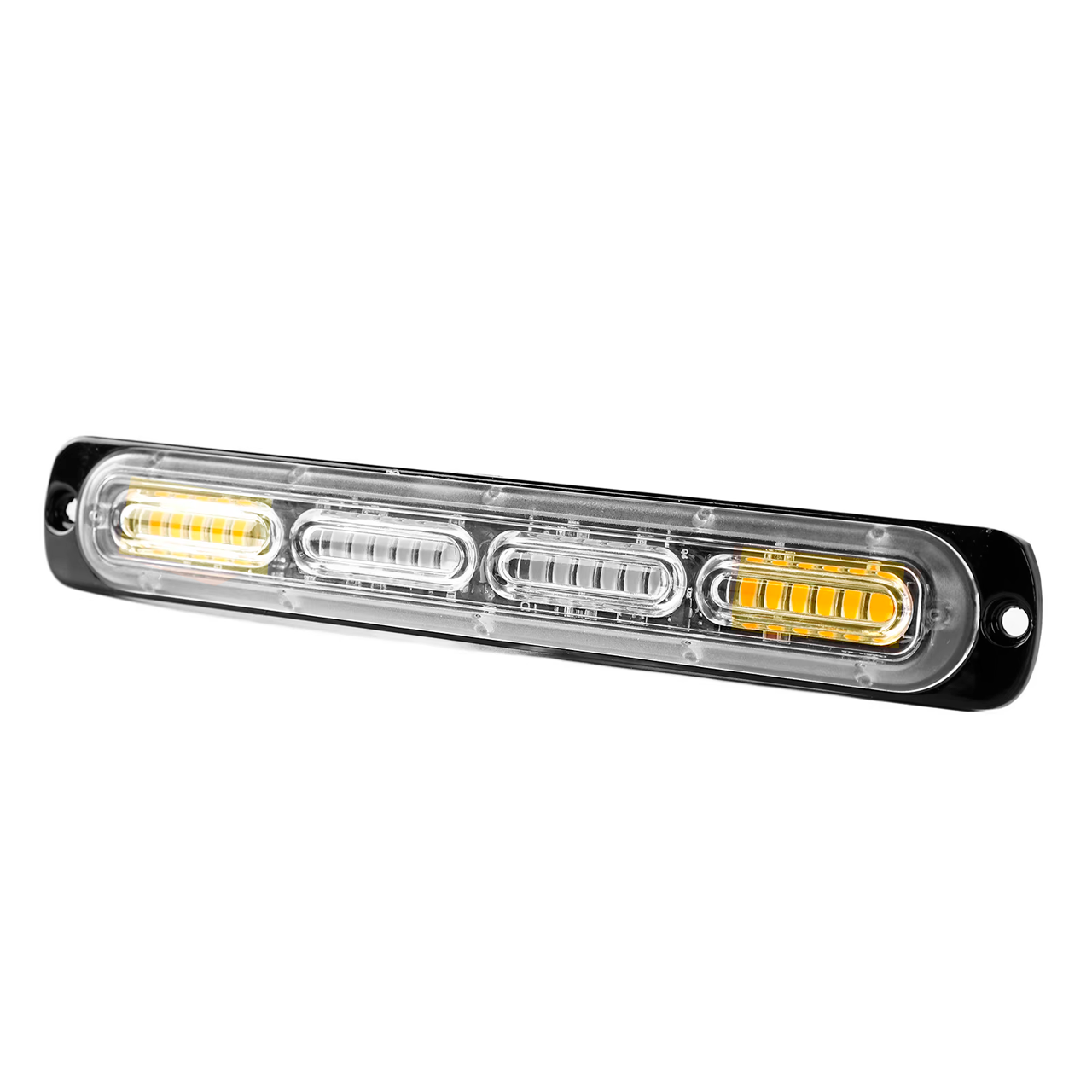Ходовые огни стробоскоп LED маячок на машину 4D линза 12-24 В Бело-желтый свет (2573770863)
