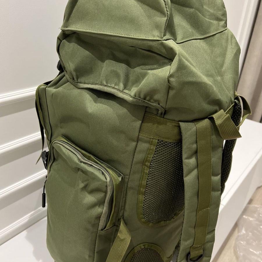 Рюкзак походный Light Tactic 1200D система Molle баул кордура 70 л 39x22x80 см Green (784779464) - фото 7