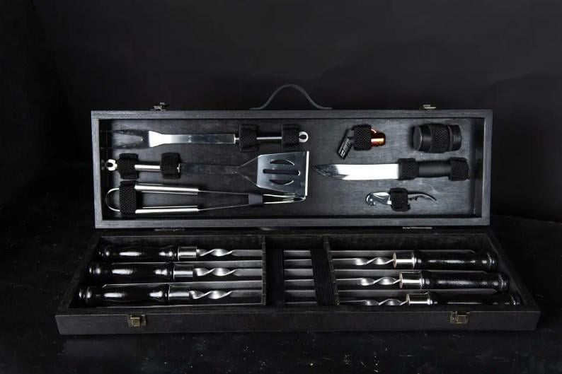 Набор для пикника Grills G012 на 6 человек большой Черный