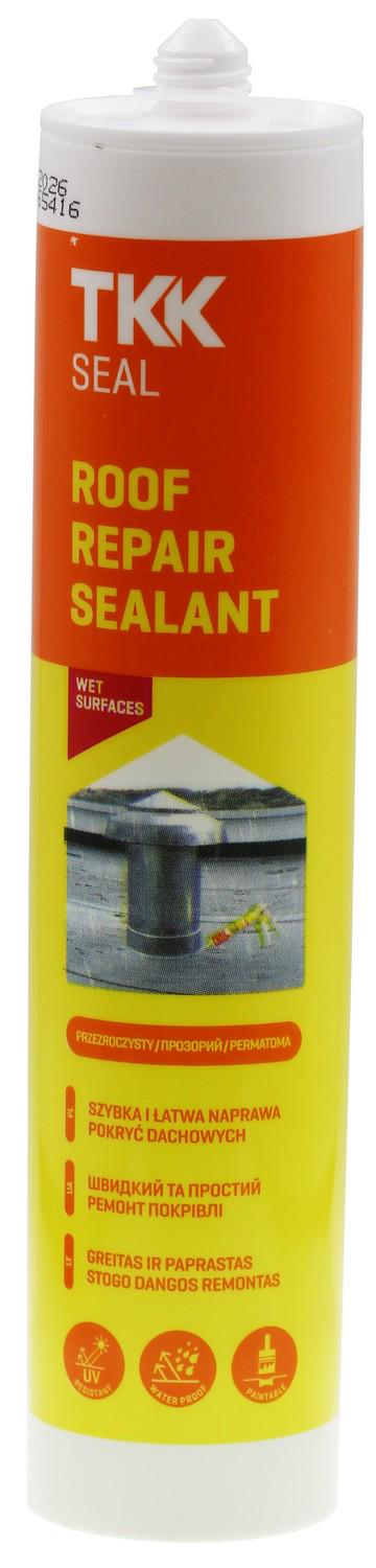 Герметик каучуковый TKK Seal Roof Repair для битума и кровли 300 мл Прозрачный (18340)