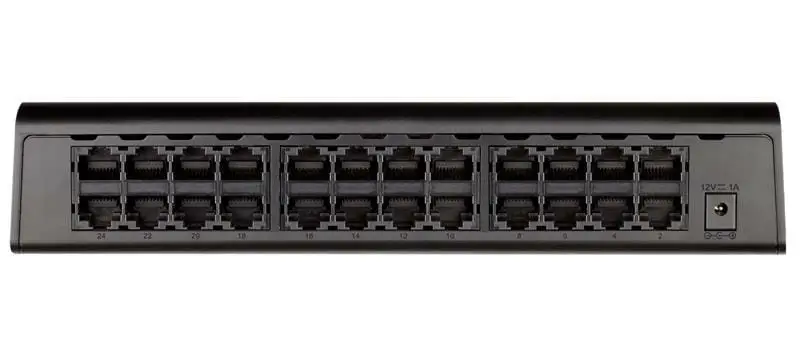 Коммутатор D-Link DES-1024A/E1B Black - фото 2