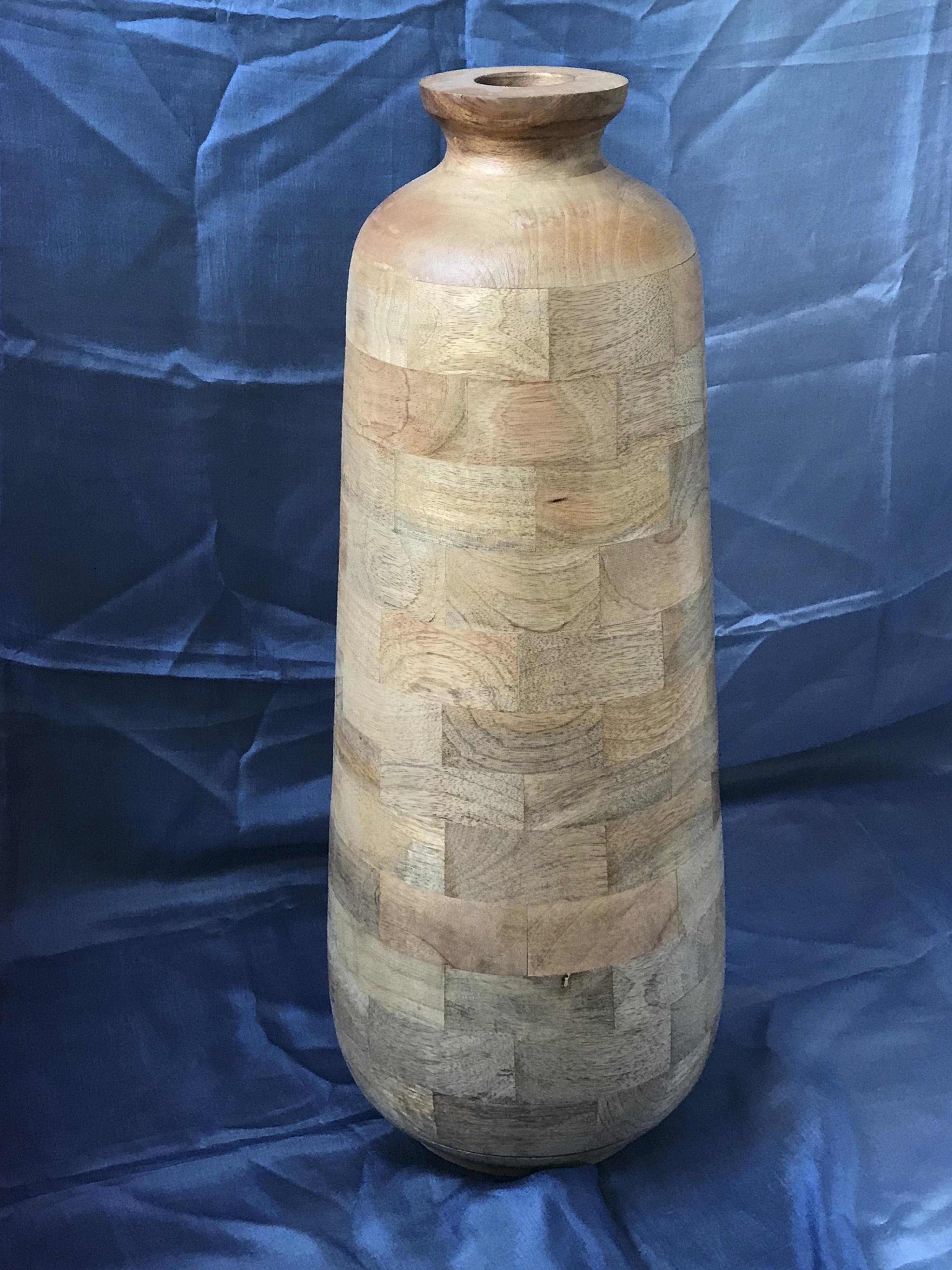 Ваза дерев'яна для підлоги Silk Route (4408396566)