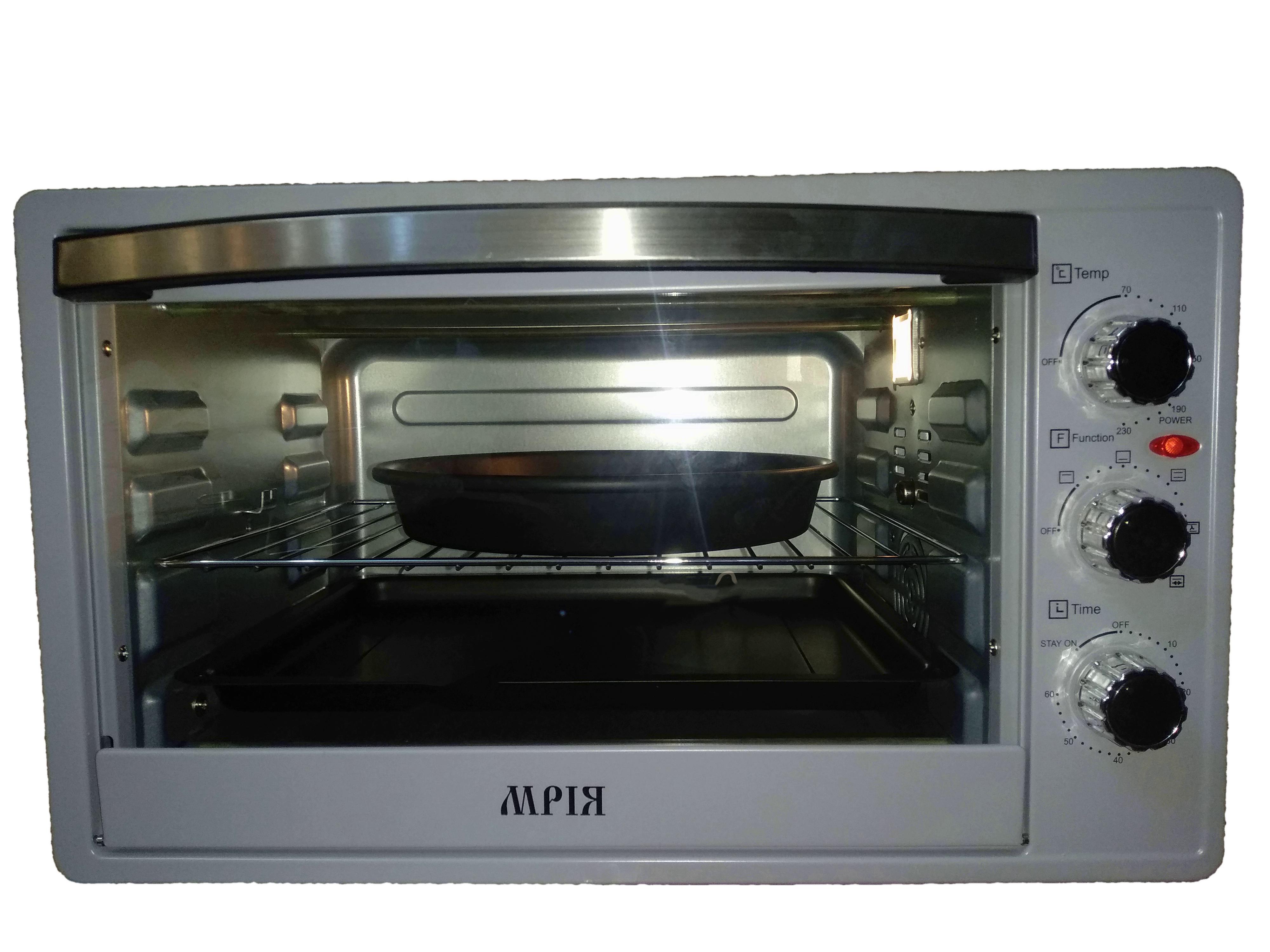 Духовка электрическая Мрія MF-49 с конвекцией/подсветкой/вертелом для гриля Серый - фото 3 Духовка электрическая Мрія MF-49 с конвекцией/подсветкой/вертелом для гриля Серый - фото 3