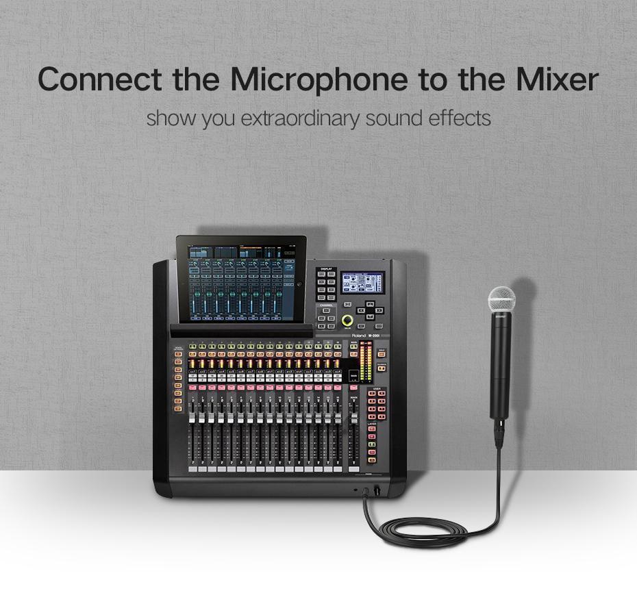 Кабель UGREEN XLR мама-6.5 мм Jack папа аудіо для мікшеру 2 м Чорний (20719) - фото 9 Кабель UGREEN XLR мама-6.5 мм Jack папа аудіо для мікшеру 2 м Чорний (20719) - фото 9