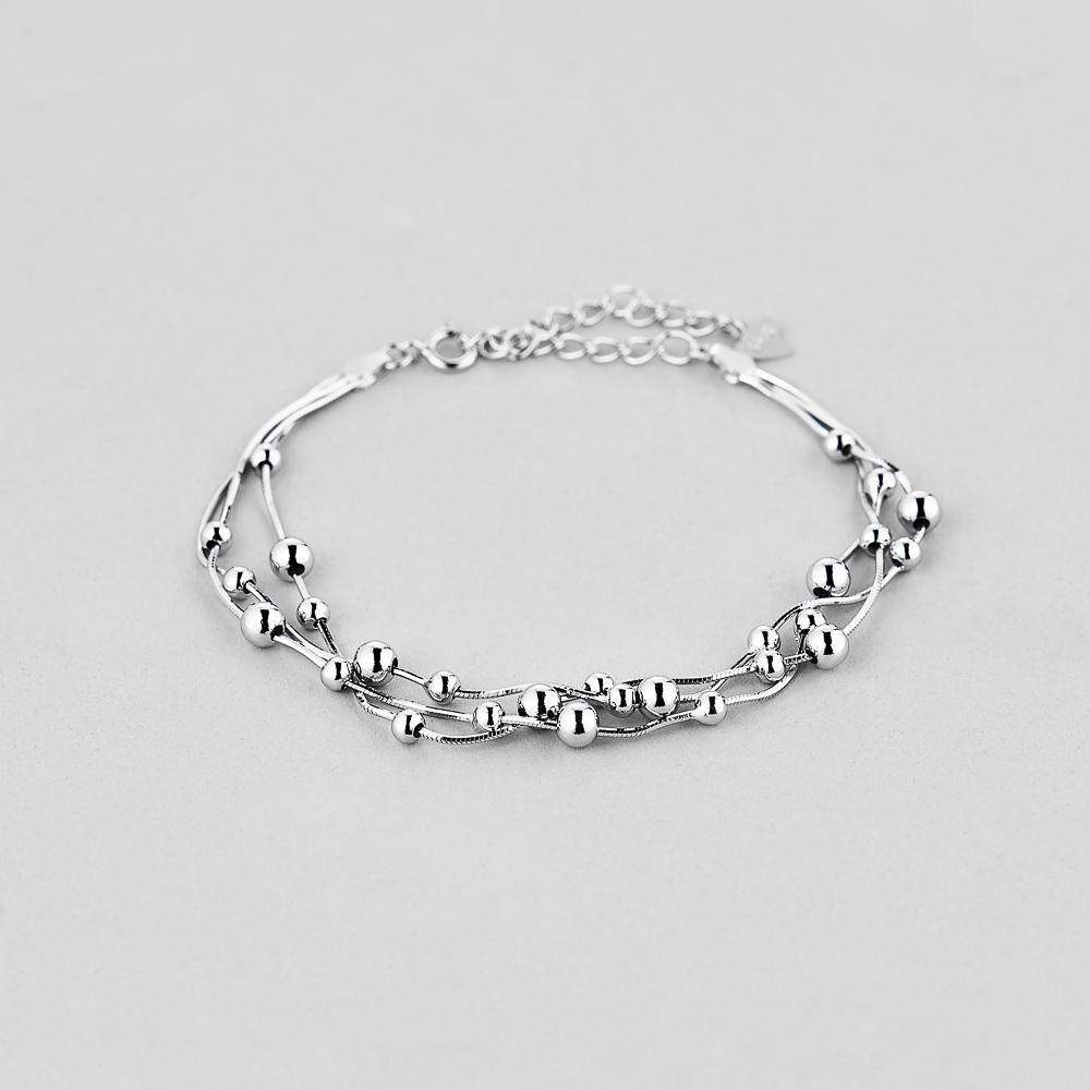 Браслет серебряный Minimal Детальность (550113/FB3741)