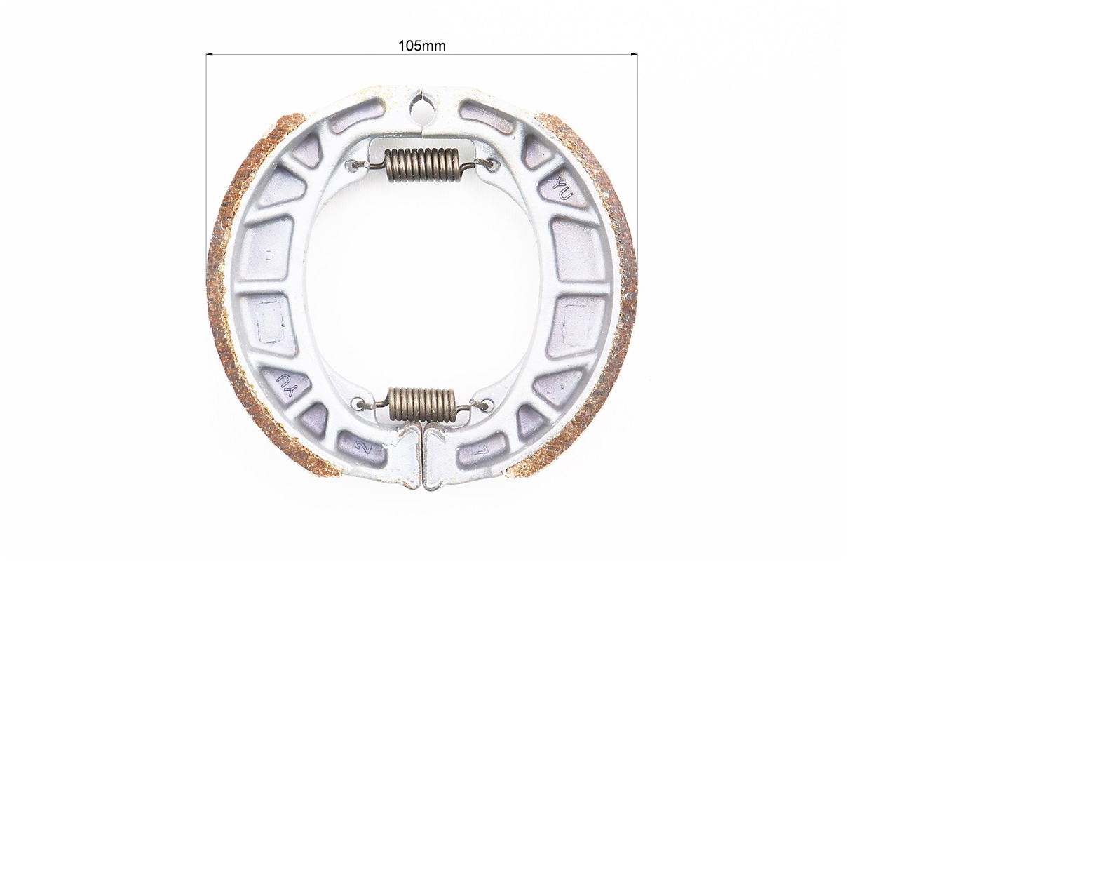 Гальмівні колодки задні 105 мм 10"/12" (309541 ) - фото 2