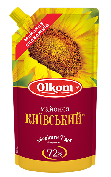 Майонез Олком Київський 72% 295 г (4820003149515)