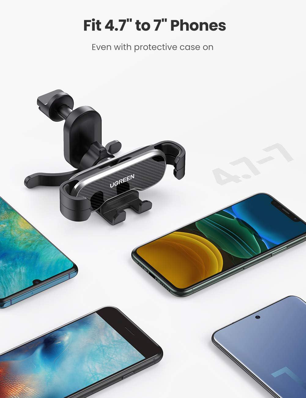 Тримач для телефону автомобільний UGREEN LP228 Black (22847) - фото 7 Тримач для телефону автомобільний UGREEN LP228 Black (22847) - фото 7
