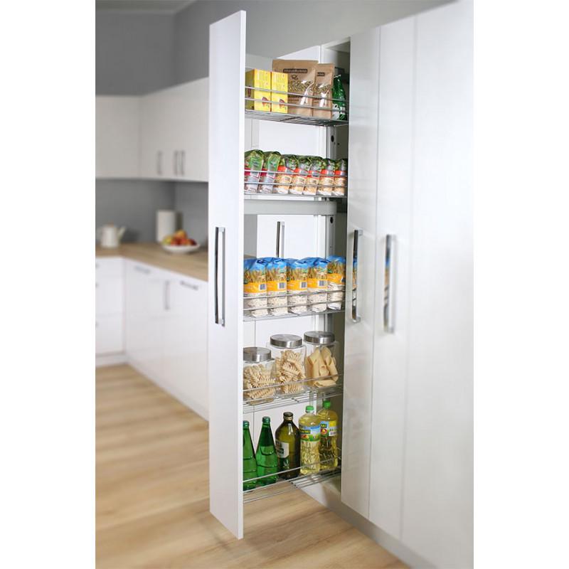 Карго правое боковое Rejs Maxima Evo на 5 полок 150x1700 мм Хром/Белый (WE27.5338.08.374) - фото 2