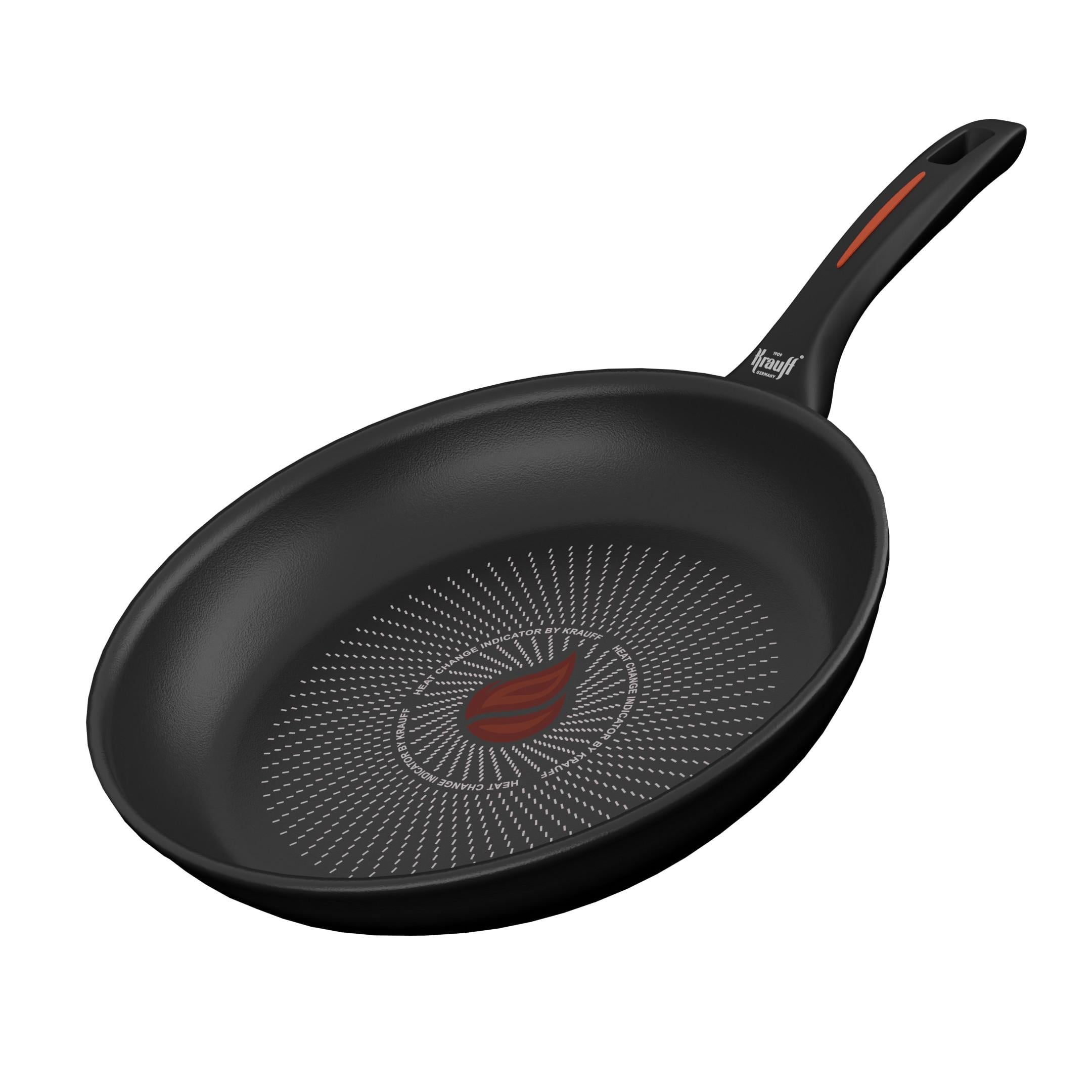 Сковорода Krauff Smart Fry алюминиевый с антипригарным покрытием и индикатором нагрева 28 см (14952911)
