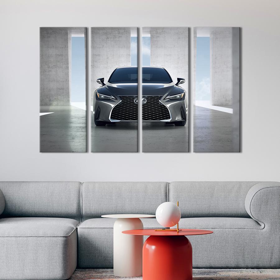 Картина на холсте Роскошный Lexus IS250 149x93 см (1270-41)