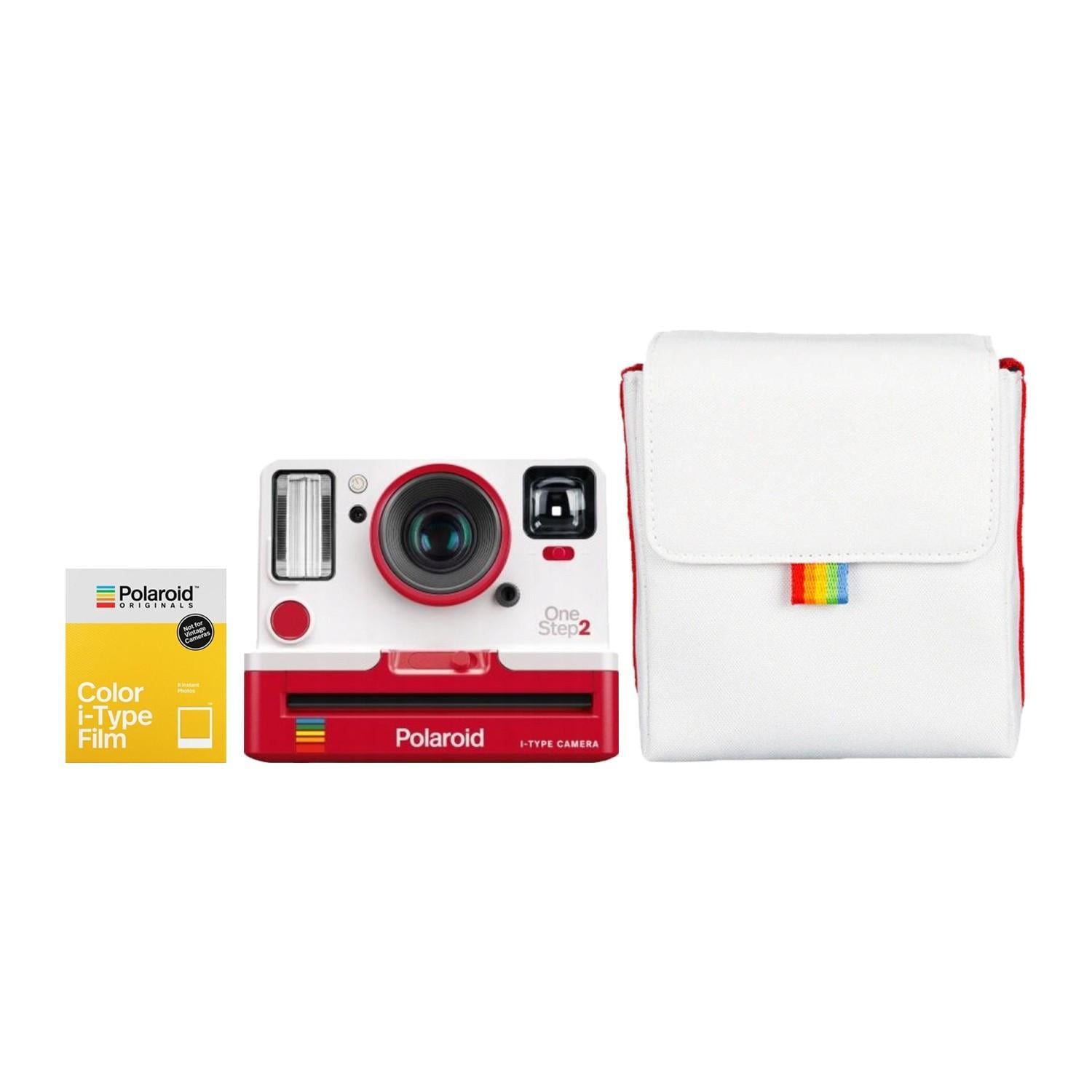 Камера моментальной печати Polaroid OneStep 2 + Сумка Polaroid Now + Фотопленка Polaroid I-type цветная 8 шт. White/Red