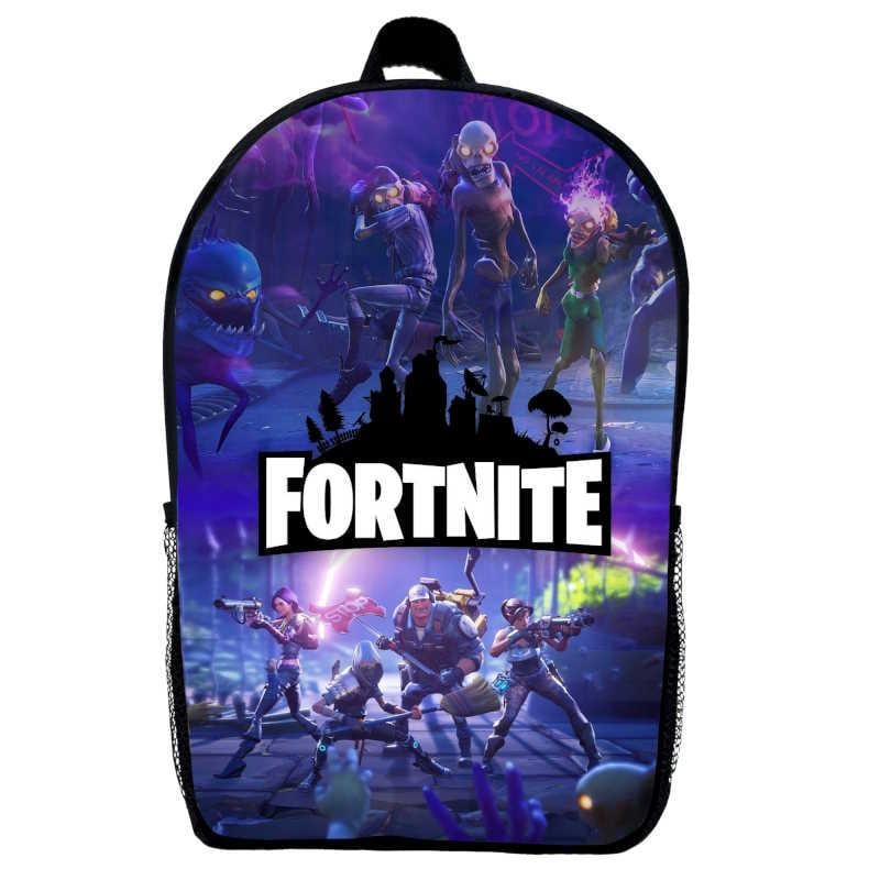 Школьный рюкзак Fortnite 09 39х27х14 см 14 л Черный (2364861576)
